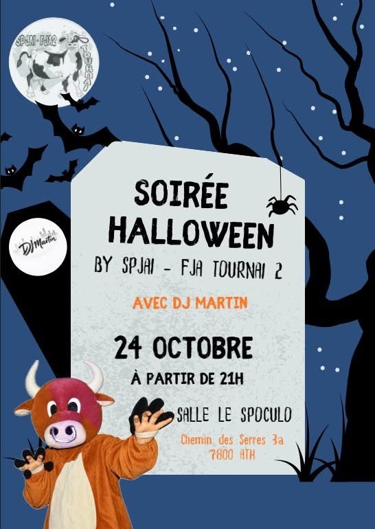 Affiche de Soirée Halloween