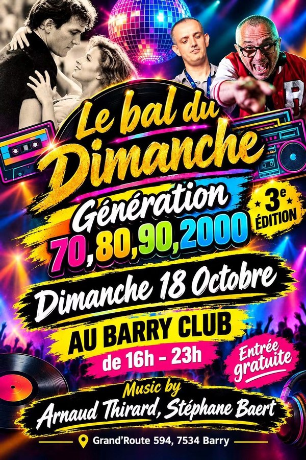 Affiche de Le bal du dimanche