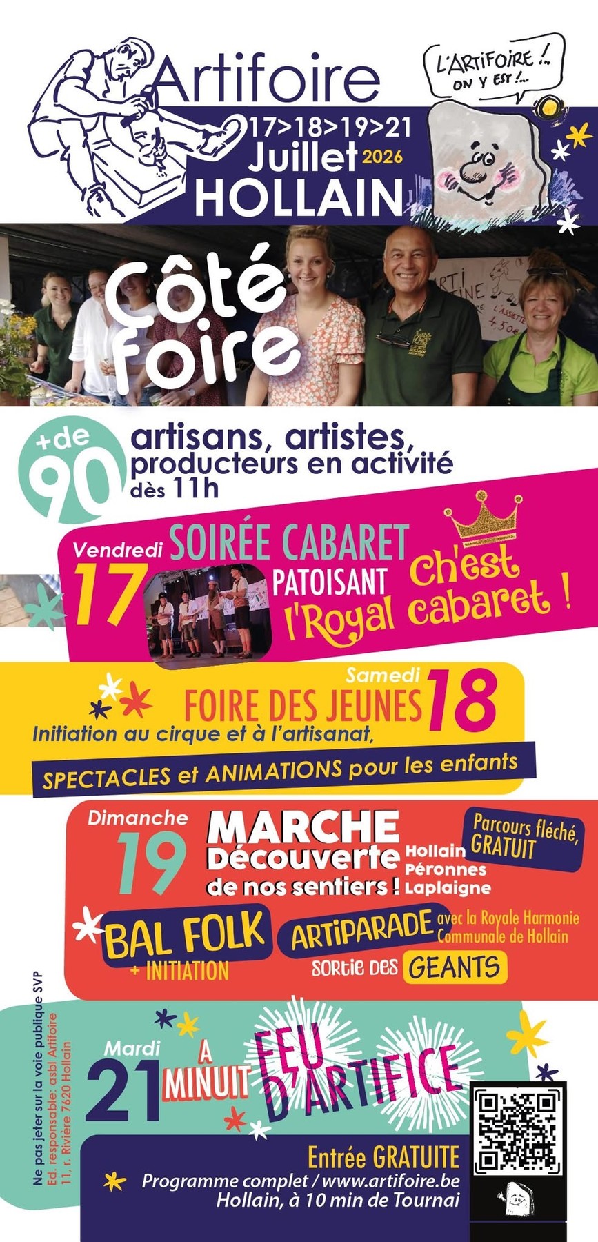 Affiche complète de Artifoire